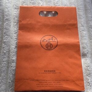 Vintage classic Hermes shopping bag